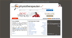 Desktop Screenshot of die-physiotherapeuten.ch